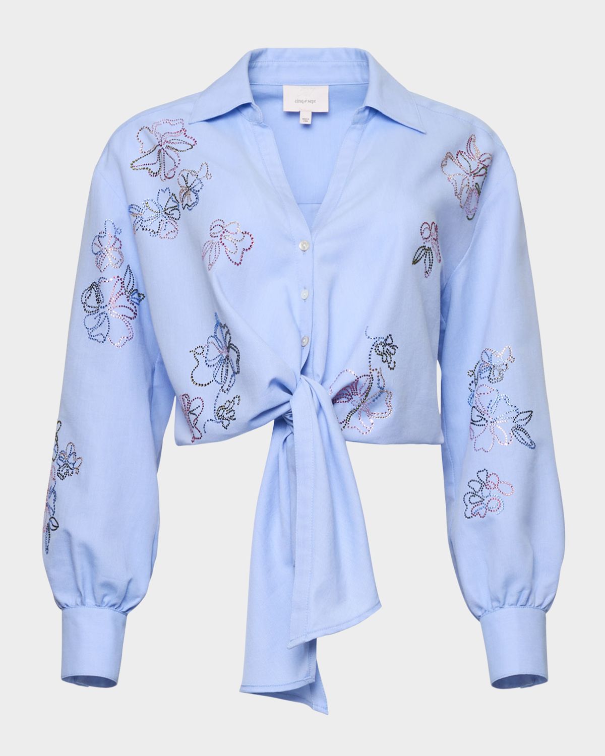 Cinq a Sept Blooming Linework Marianna Top