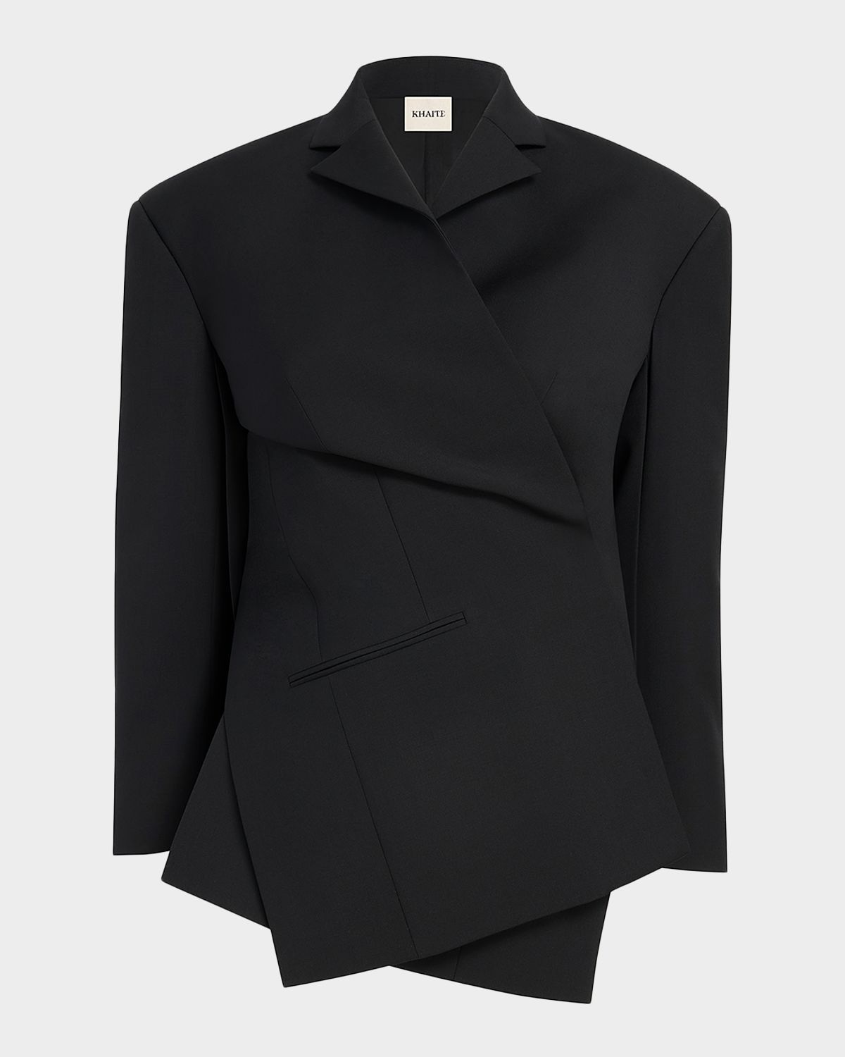 Khaite Palto Wrap Blazer Jacket