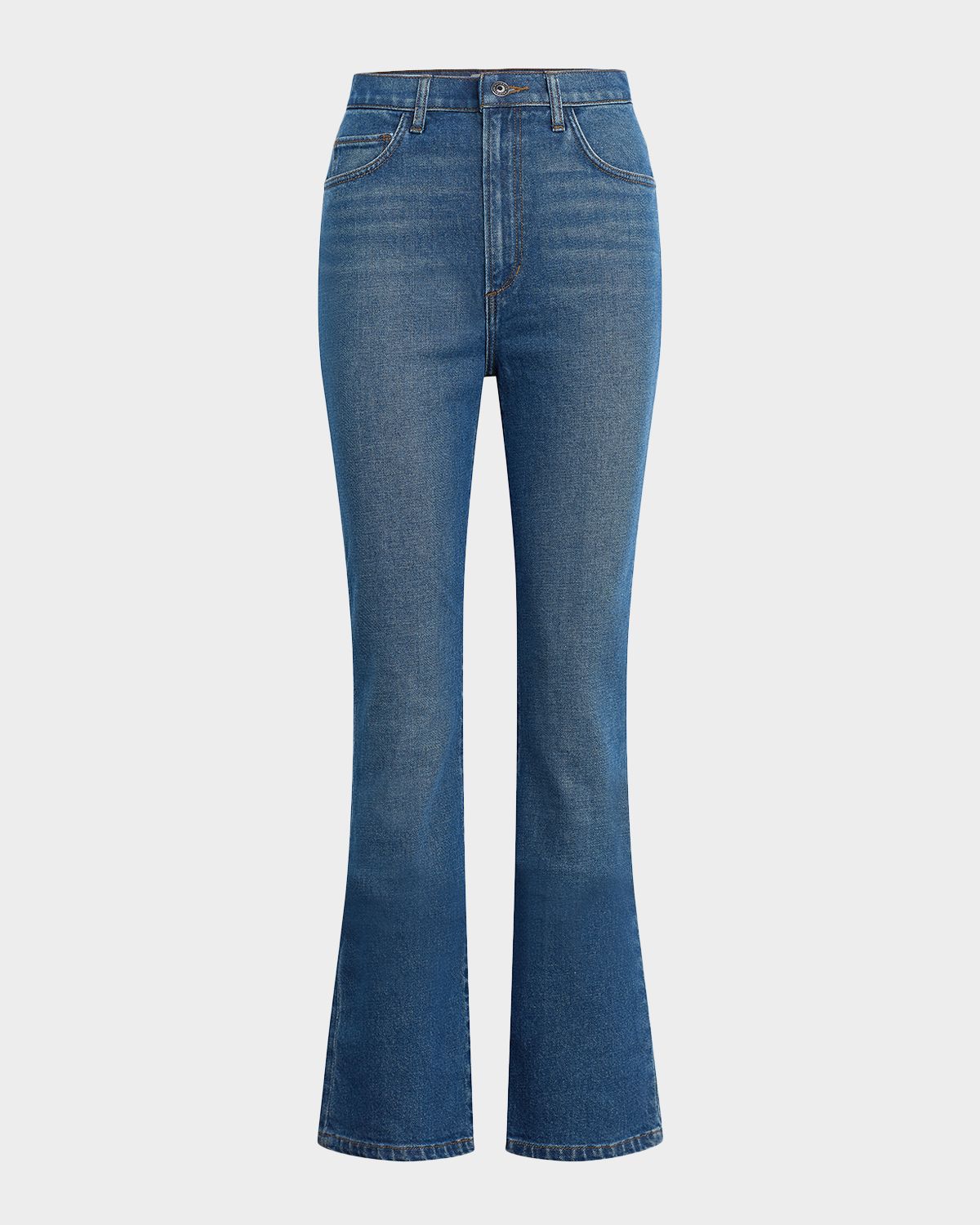 Favorite Daughter The Valentina Super High-Rise Mini Bootcut Jeans