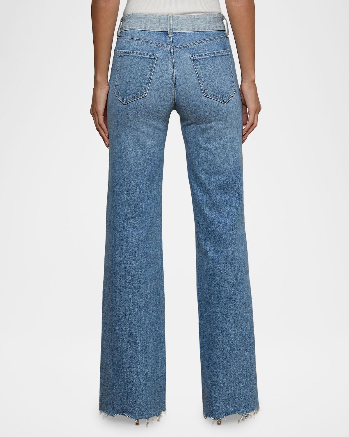 L 'Agence Louane Ultra-High Rise Wide-Leg Jeans