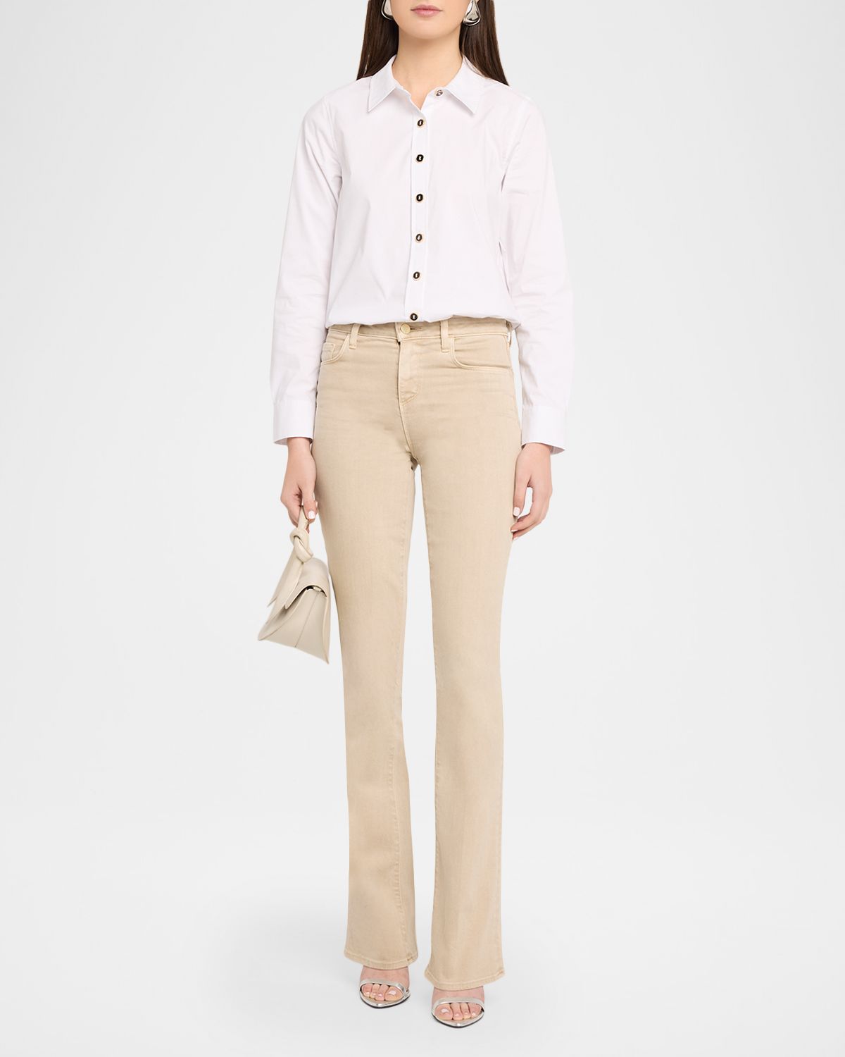 L 'Agence Selma High-Rise Slim Bootcut Jeans