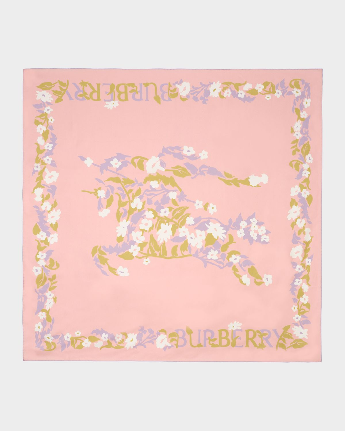 Burberry Floral EKD Silk Scarf
