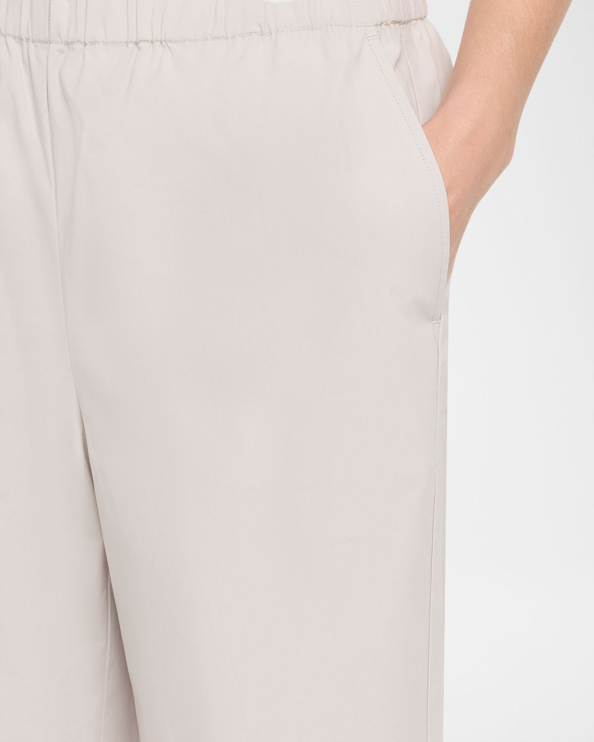 Eileen Fisher Seersucker Check Organic Cotton Pants | Thumbnail 5