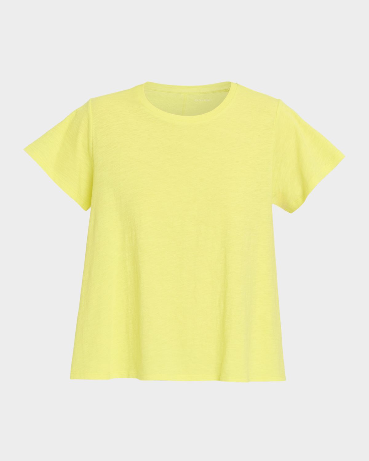 Eileen Fisher Crewneck Slubby Organic Cotton Top