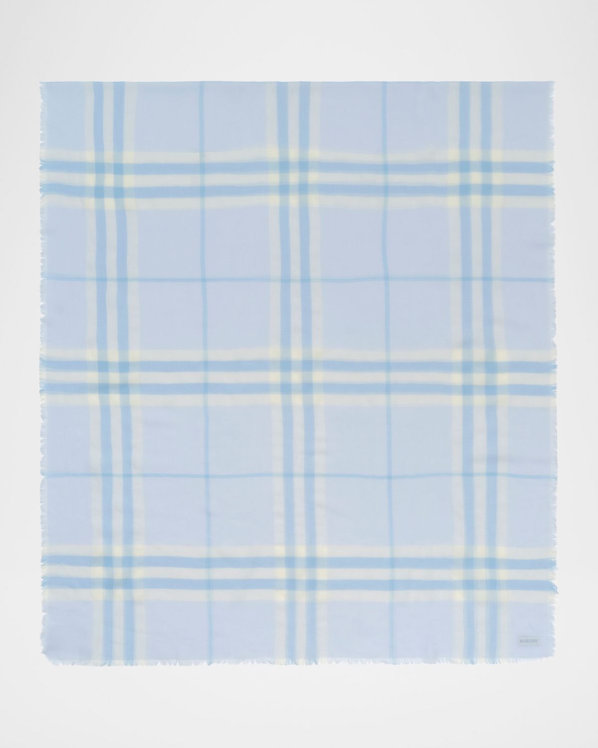 Burberry Wide Check Wool Scarf | Thumbnail 8