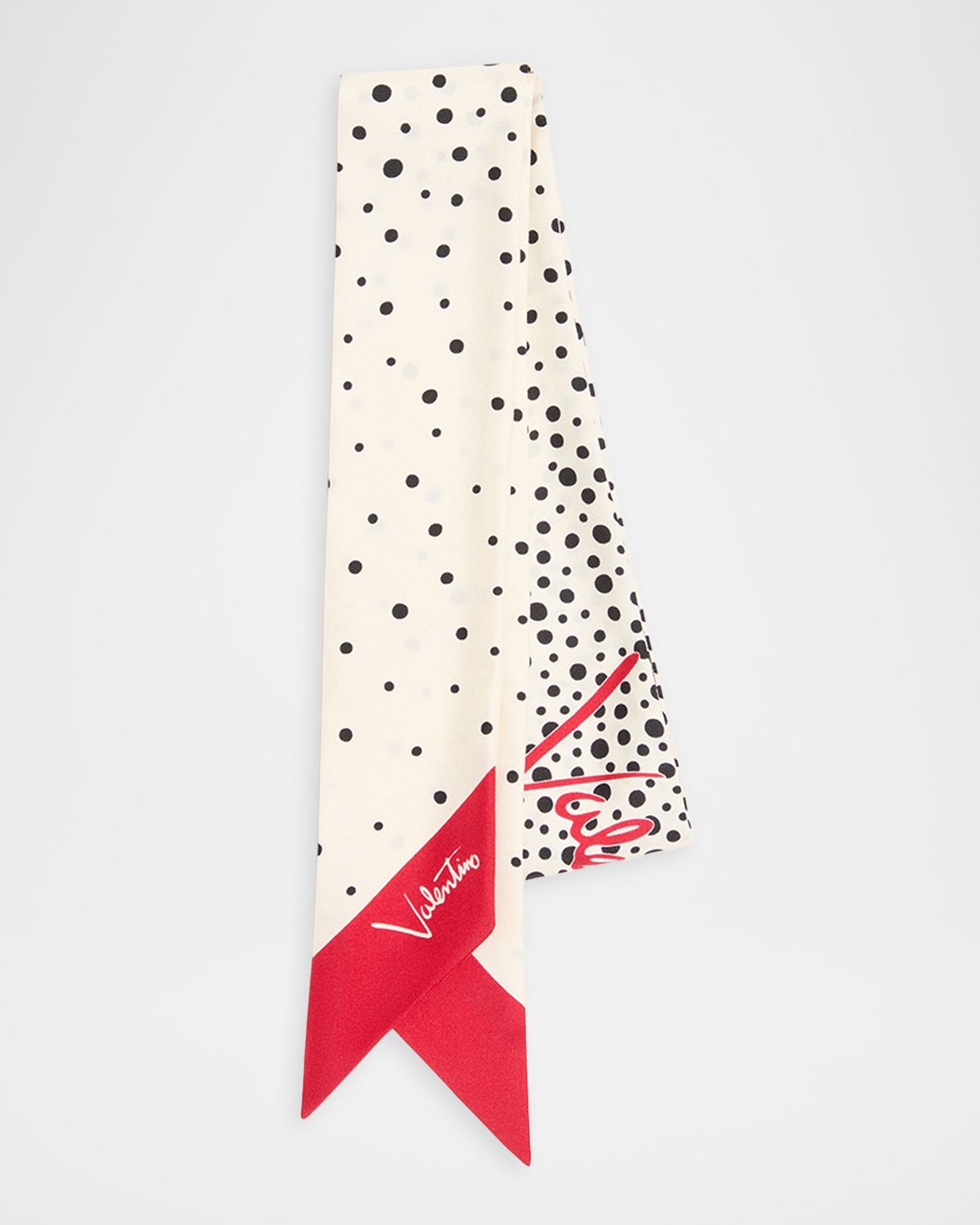 Valentino Garavani Little Stars Starry Silk Bandeaux Scarf | Thumbnail 4