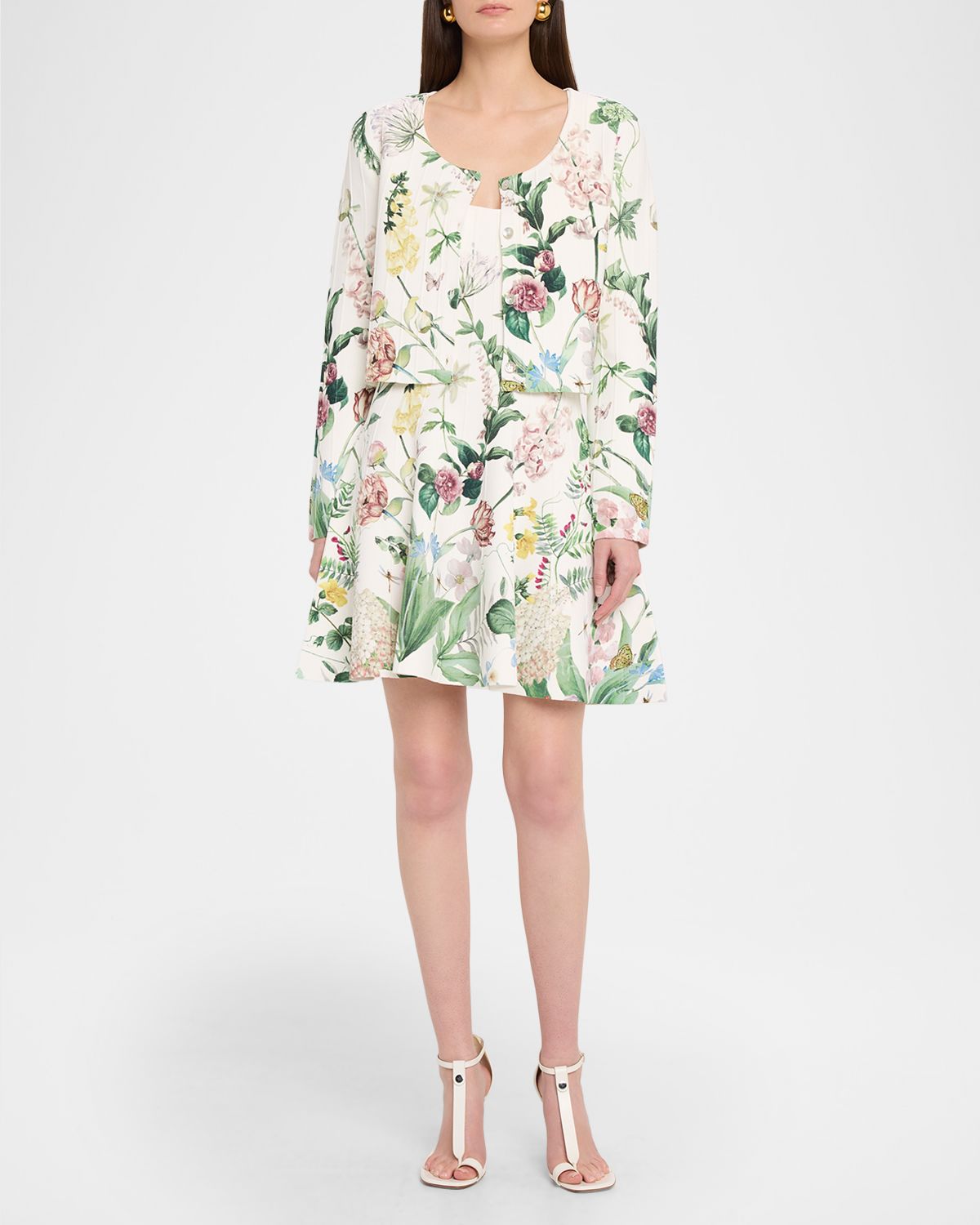 Cara Cara Rose Cropped Cardigan