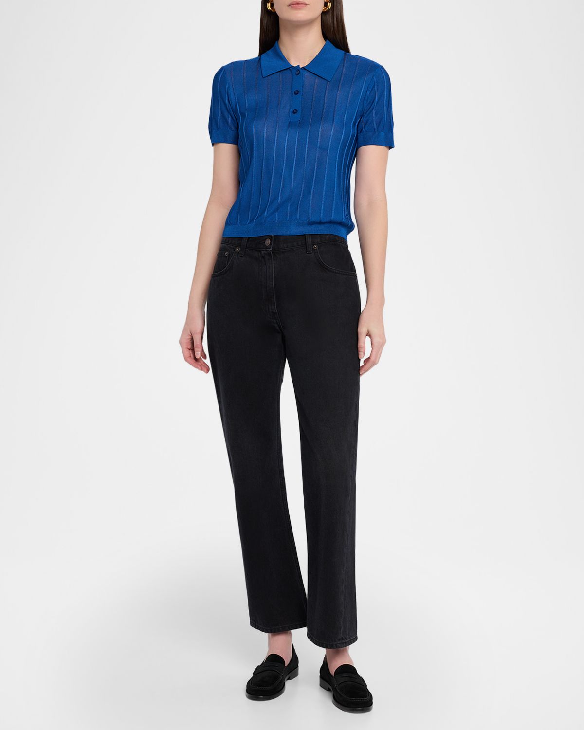 FRAME The Ribbed Polo