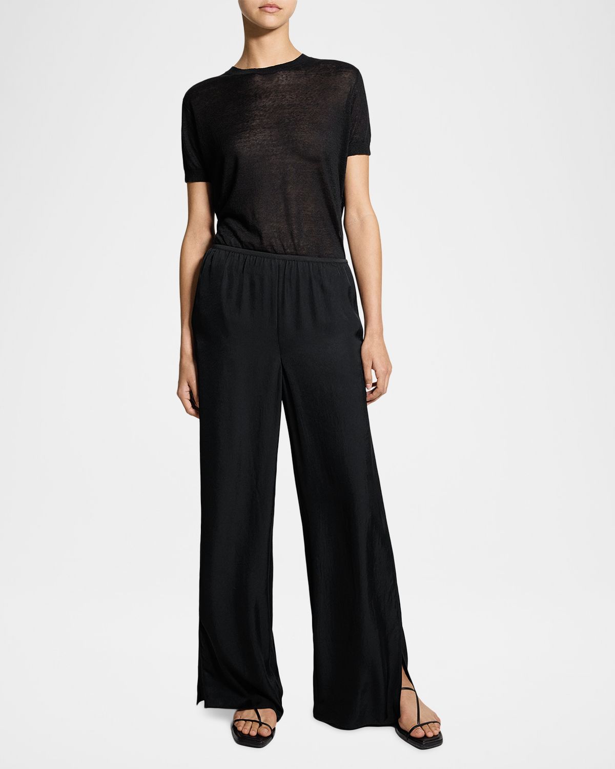 Theory Slit Pull-On Pants
