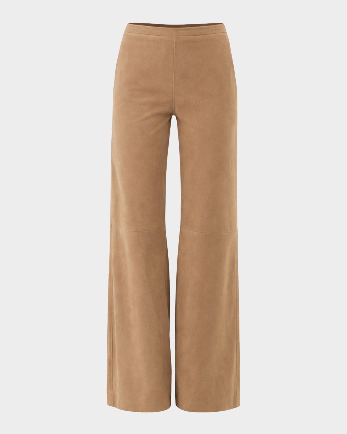 LaMarque Elise Suede Wide-Leg Pants