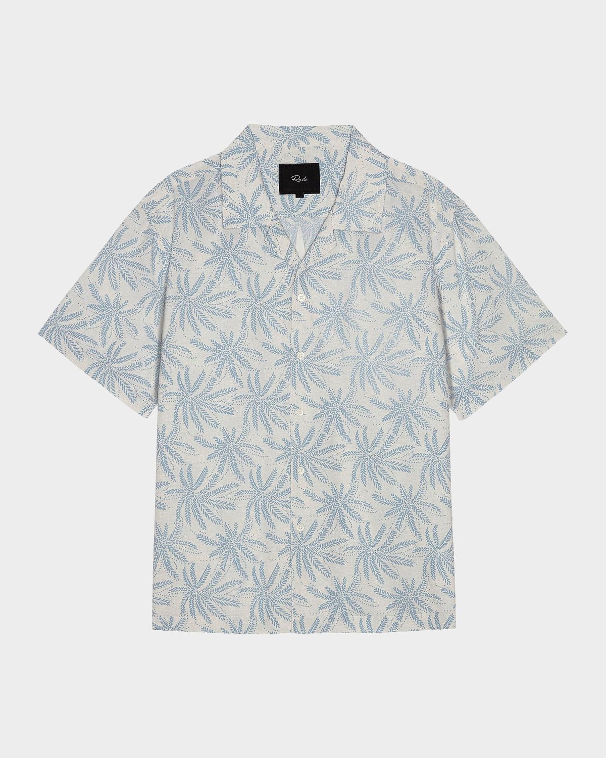 Rails Men 's Rhodes Palms Short-Sleeve Camp Shirt