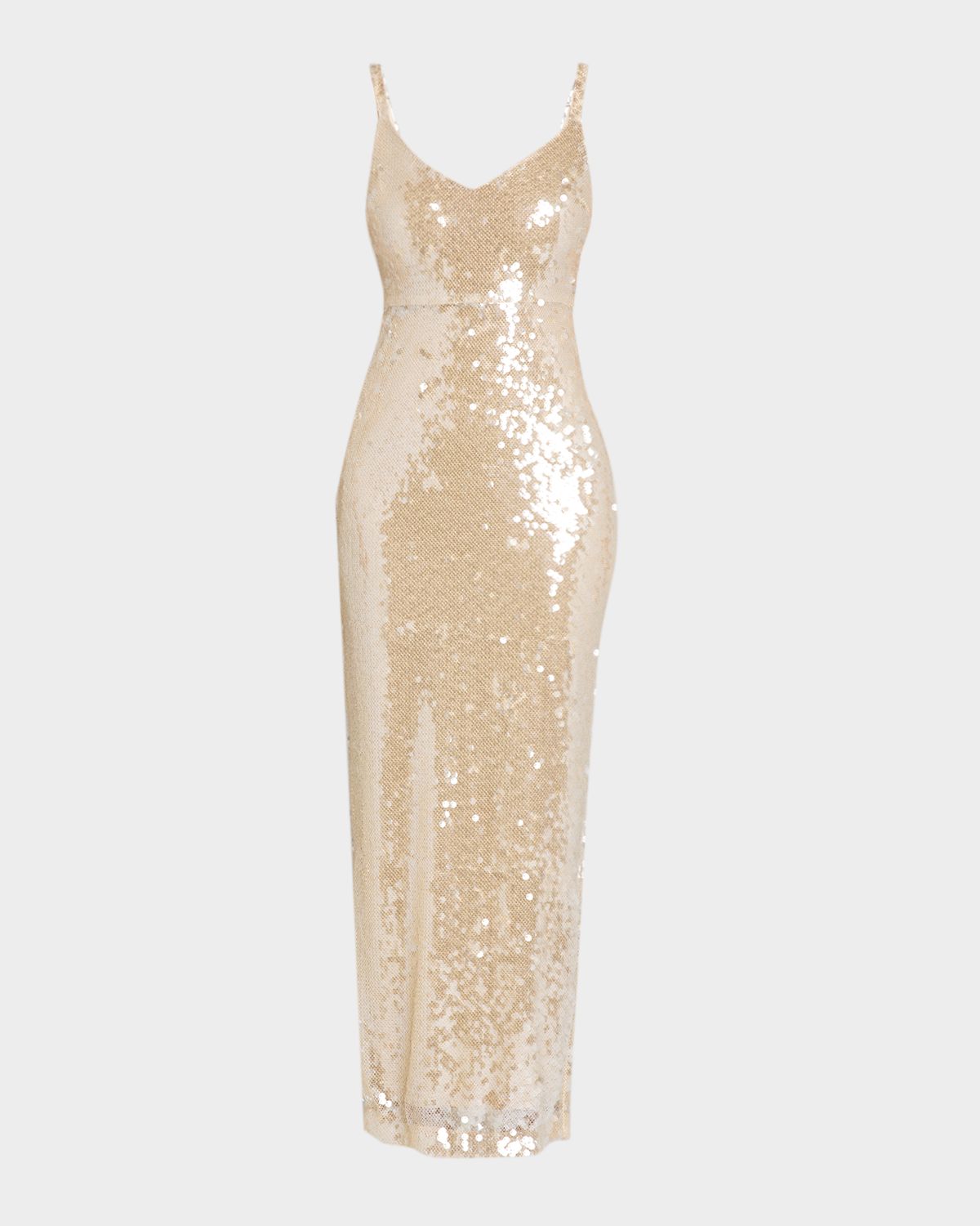 L 'Agence Karma Sequined Maxi Dress