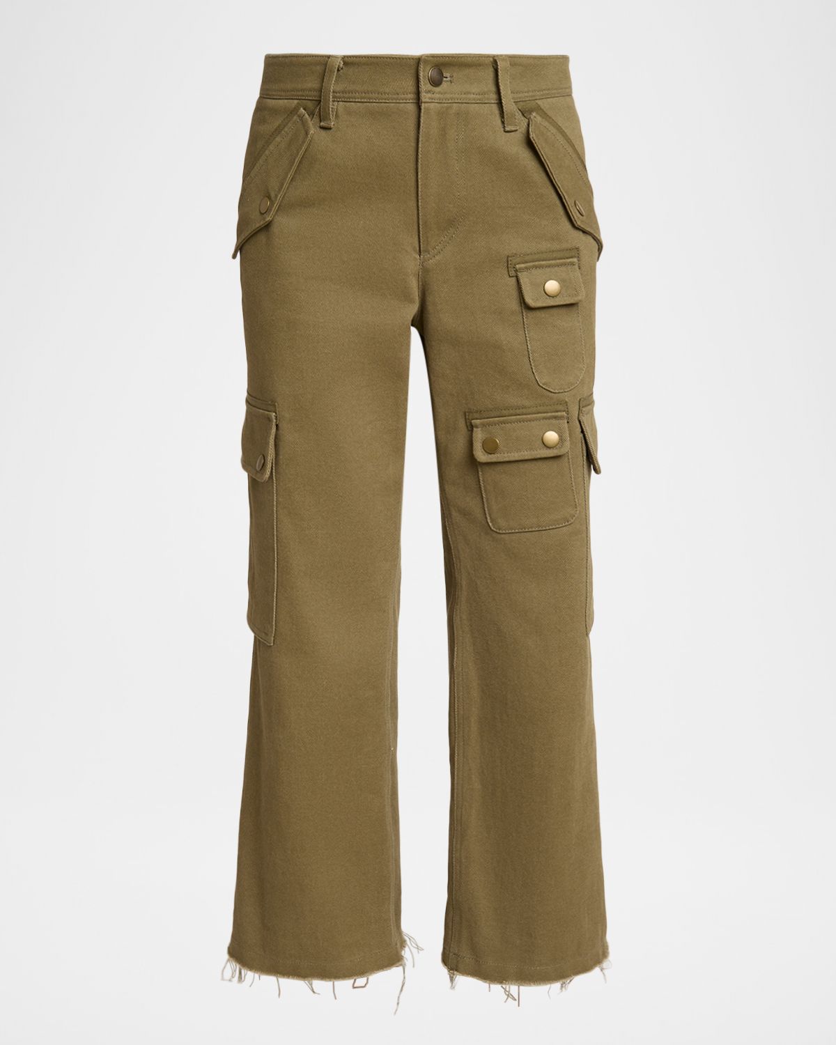 Isabel Marant Josine Kickflare Crop Cargo Pants