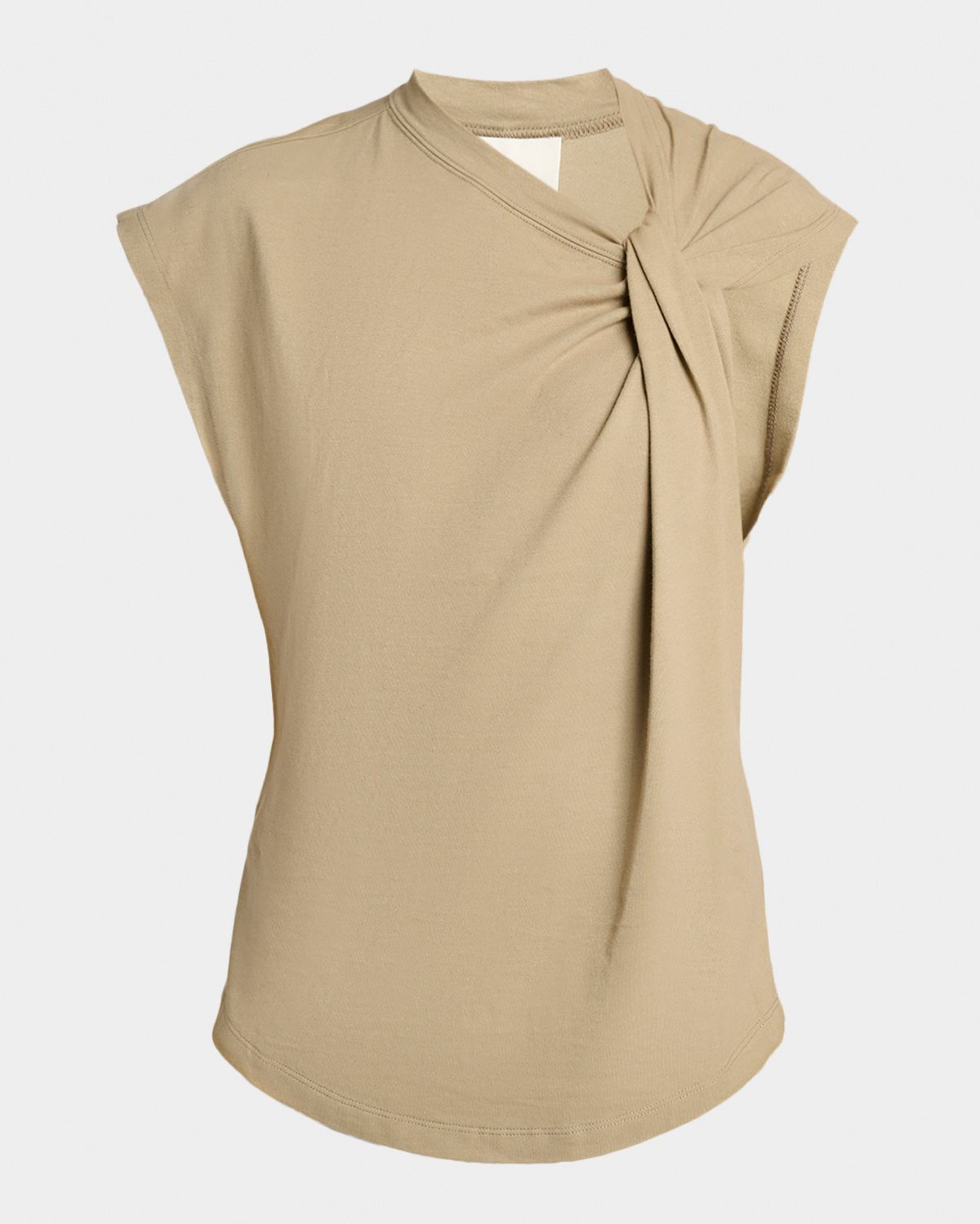 Isabel Marant Nayda Twisted Sleeveless T-Shirt | Thumbnail 6 Isabel Marant Nayda Twisted Sleeveless T-Shirt | Thumbnail 6