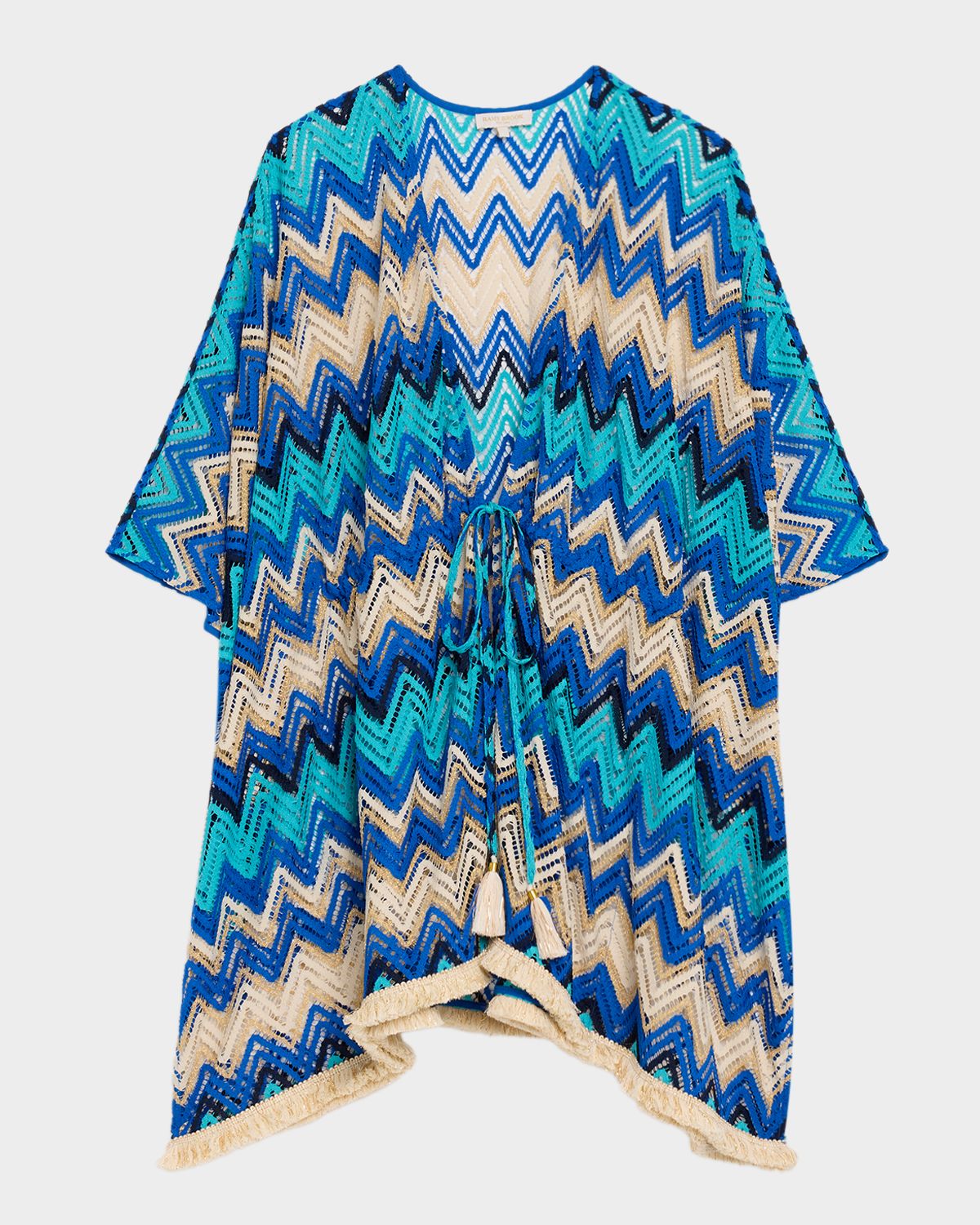 Ramy Brook Chevron Lauryn Mini Dress Coverup
