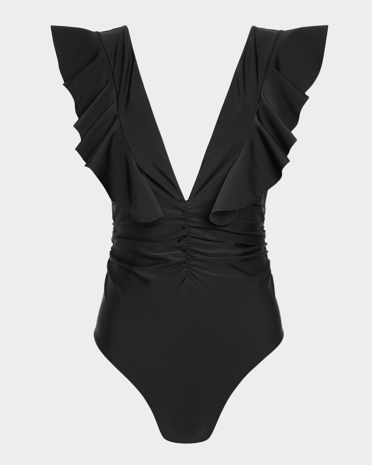 Ramy Brook Kaye Ruffle One-Piece Swimsuit
