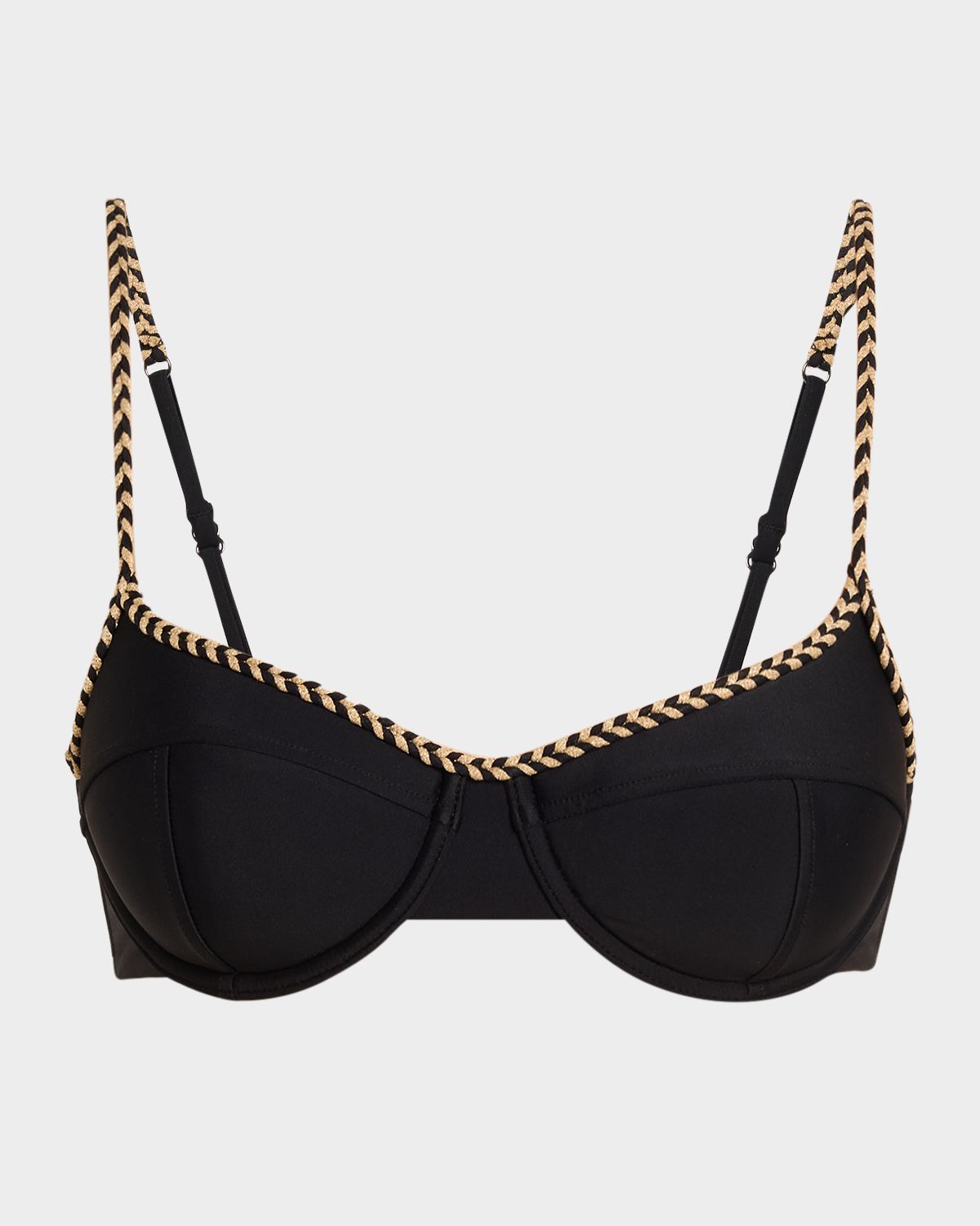 Ramy Brook Braided Mona Bikini Top