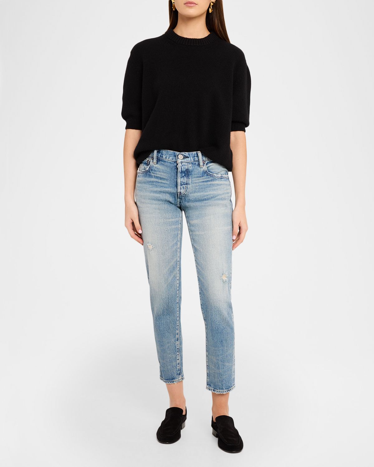 MOUSSY VINTAGE Hackney Tapered Jeans | Thumbnail 5