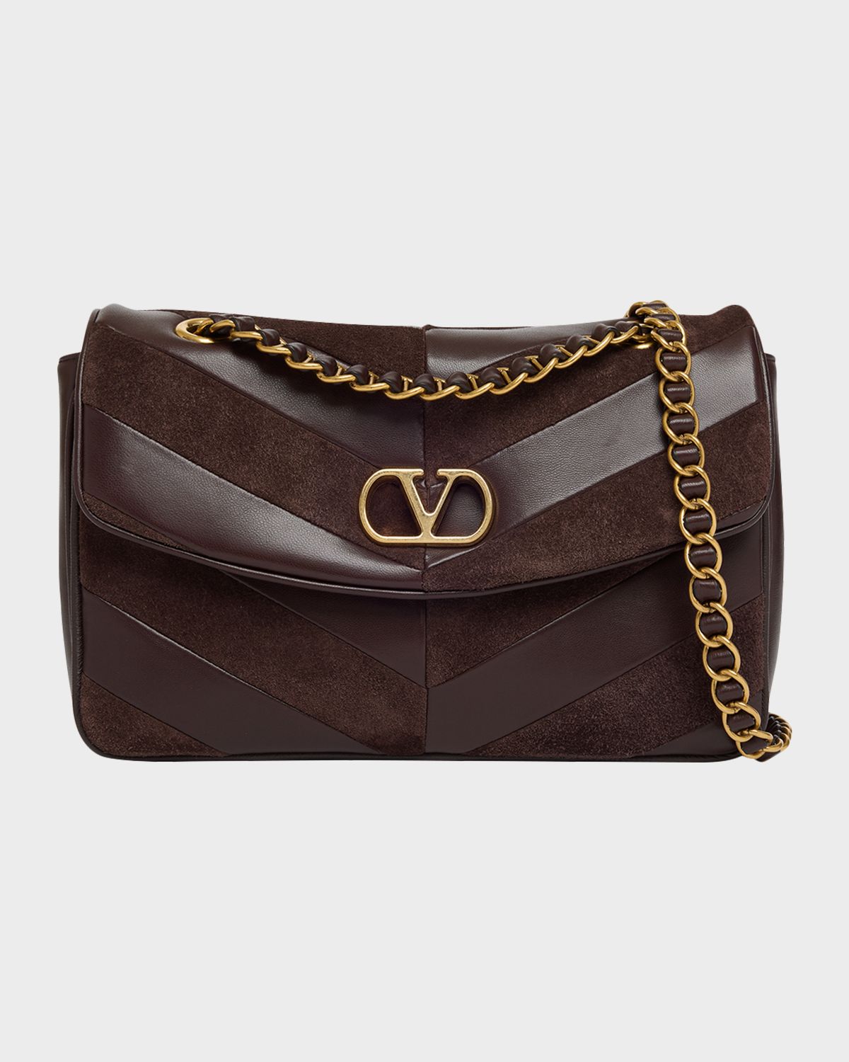 Valentino Garavani Djuna Medium Patchwork Chevron Shoulder Bag | Thumbnail 7 Valentino Garavani Djuna Medium Patchwork Chevron Shoulder Bag | Thumbnail 7
