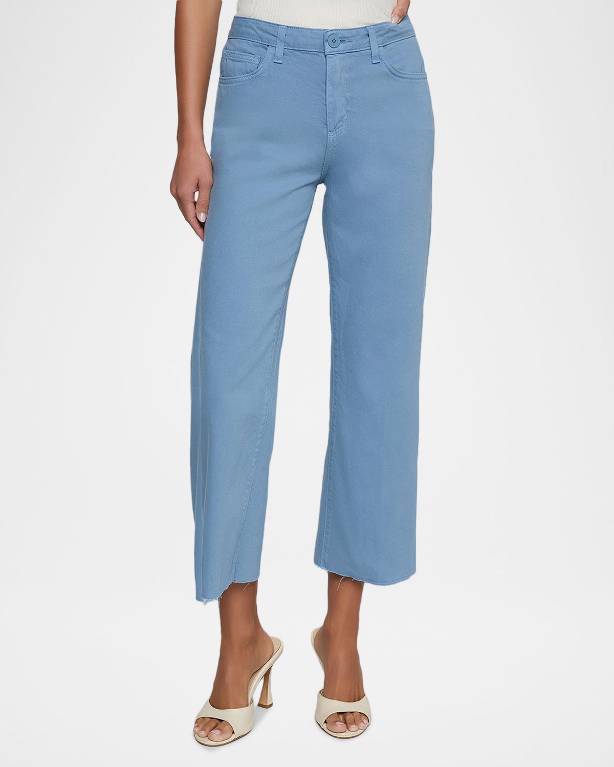 L 'Agence Wanda High-Rise Cropped Wide Jeans | Thumbnail 4 L 'Agence Wanda High-Rise Cropped Wide Jeans | Thumbnail 4