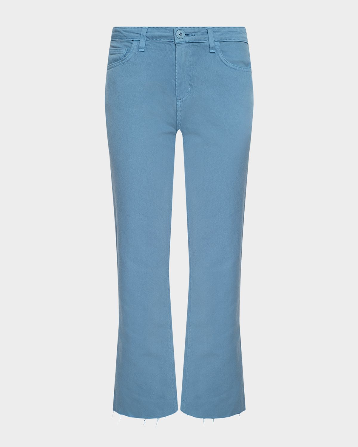 L 'Agence Wanda High-Rise Cropped Wide Jeans