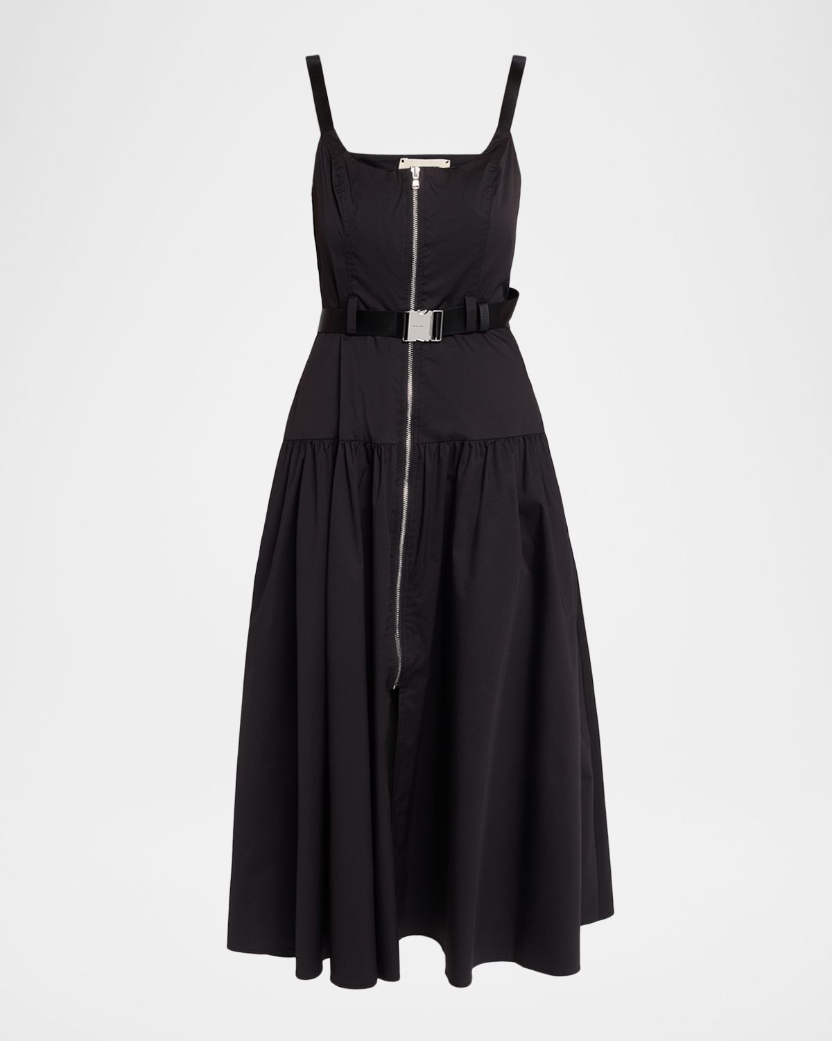 L 'Agence Rima Belted Midi Dress | Thumbnail 6 L 'Agence Rima Belted Midi Dress | Thumbnail 6