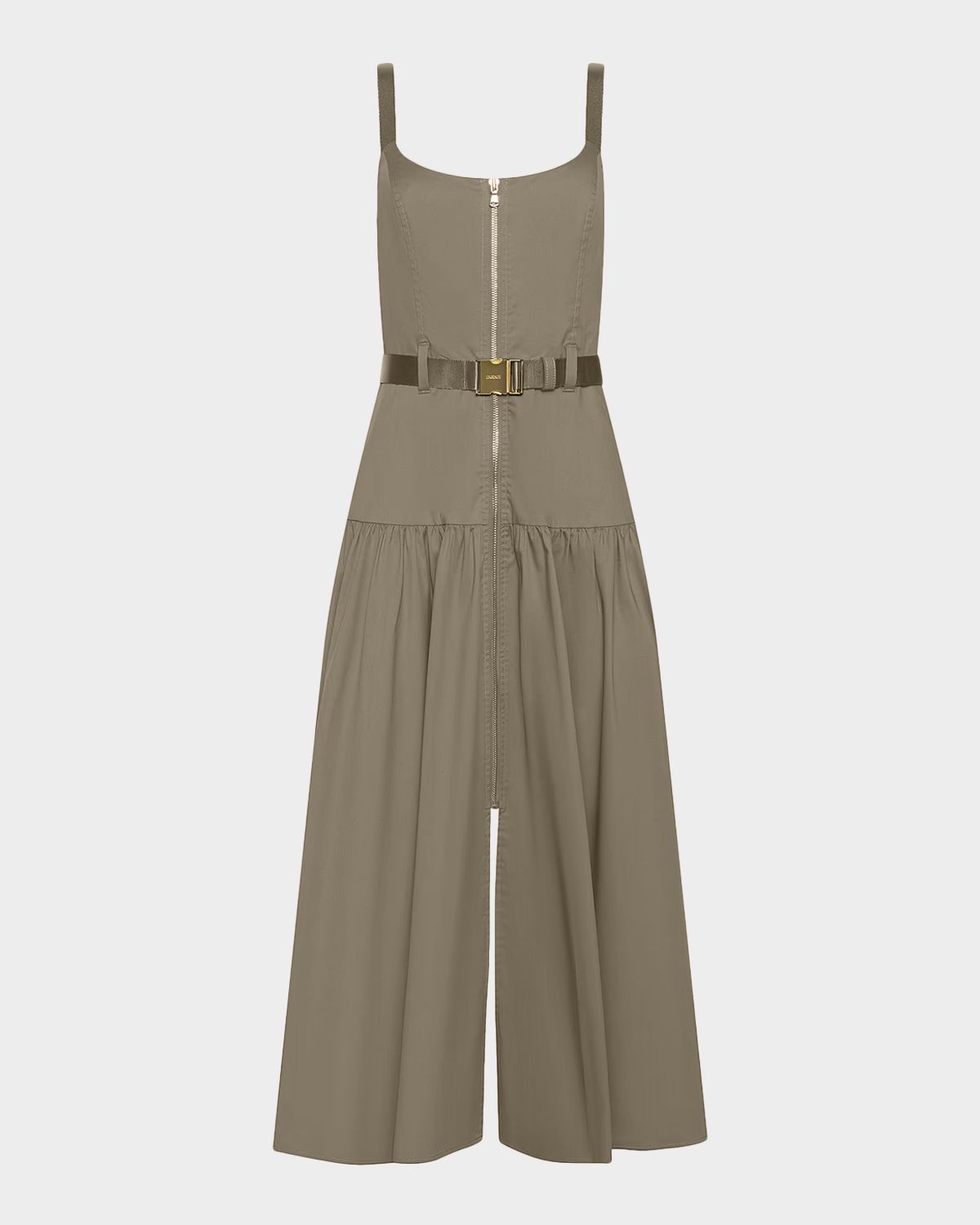 L 'Agence Rima Belted Midi Dress