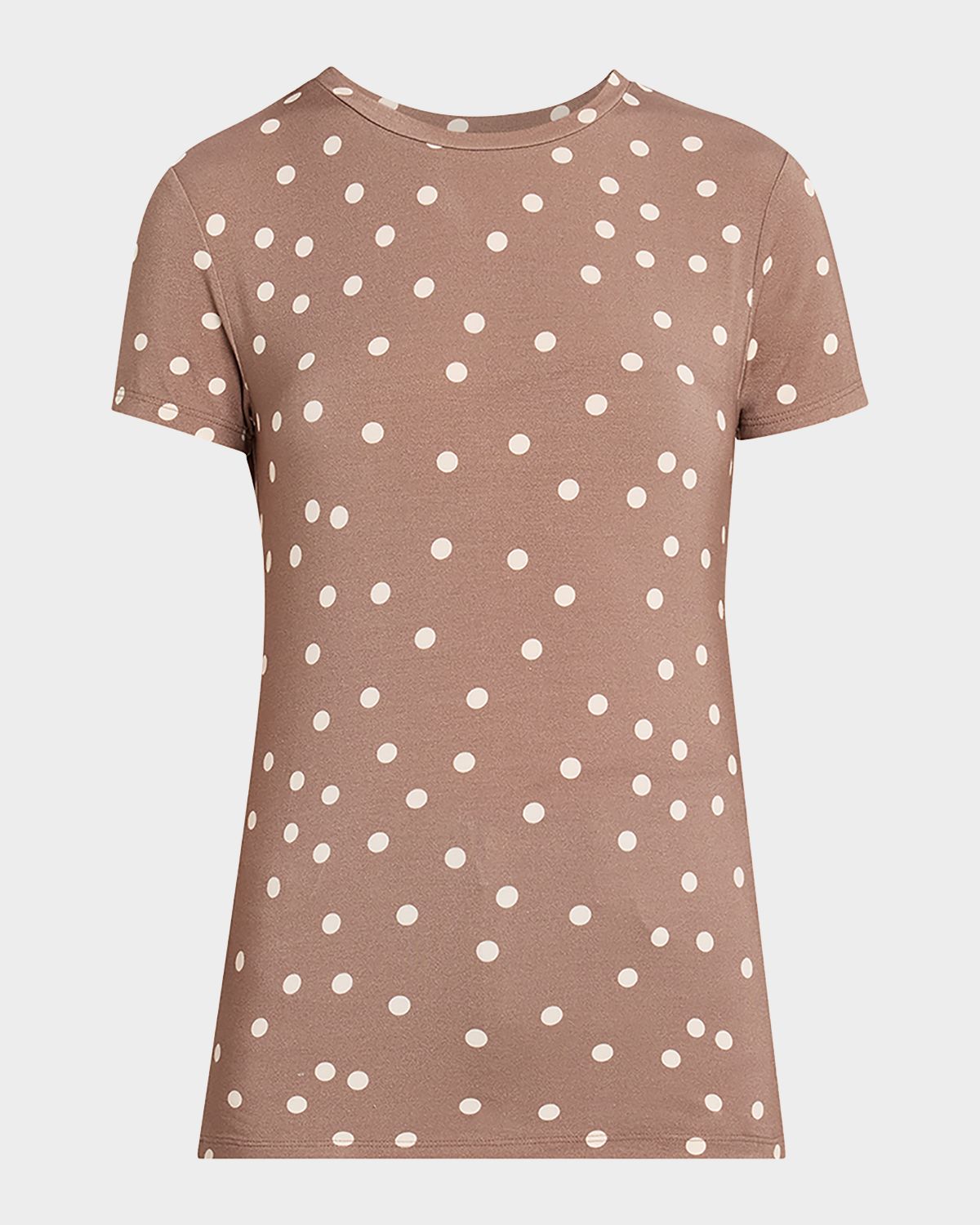 L 'Agence Ressi Short-Sleeve Polka Dot Tee | Thumbnail 6