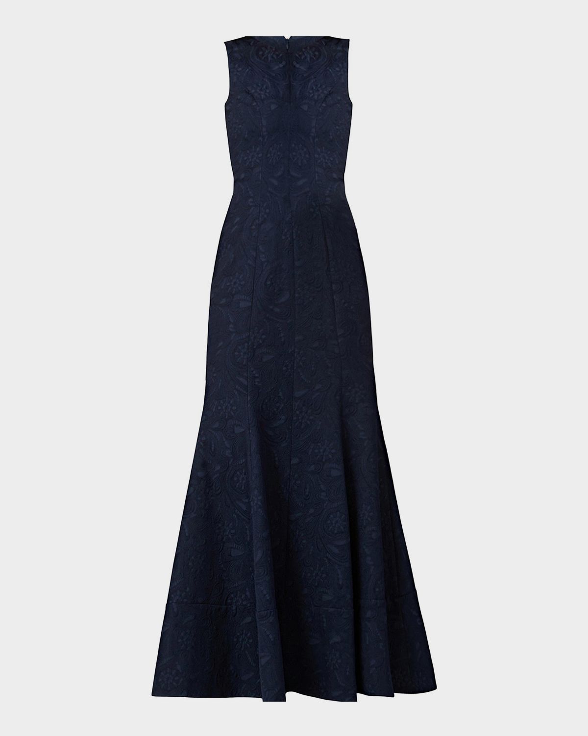 Shoshanna Wilson Floral Jacquard Mermaid Gown