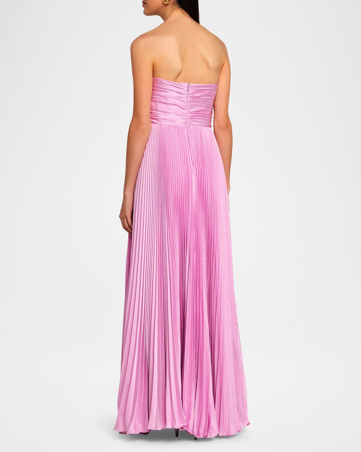 As It May Ella Strapless Pleated A-Line Gown | Thumbnail 3 As It May Ella Strapless Pleated A-Line Gown | Thumbnail 3