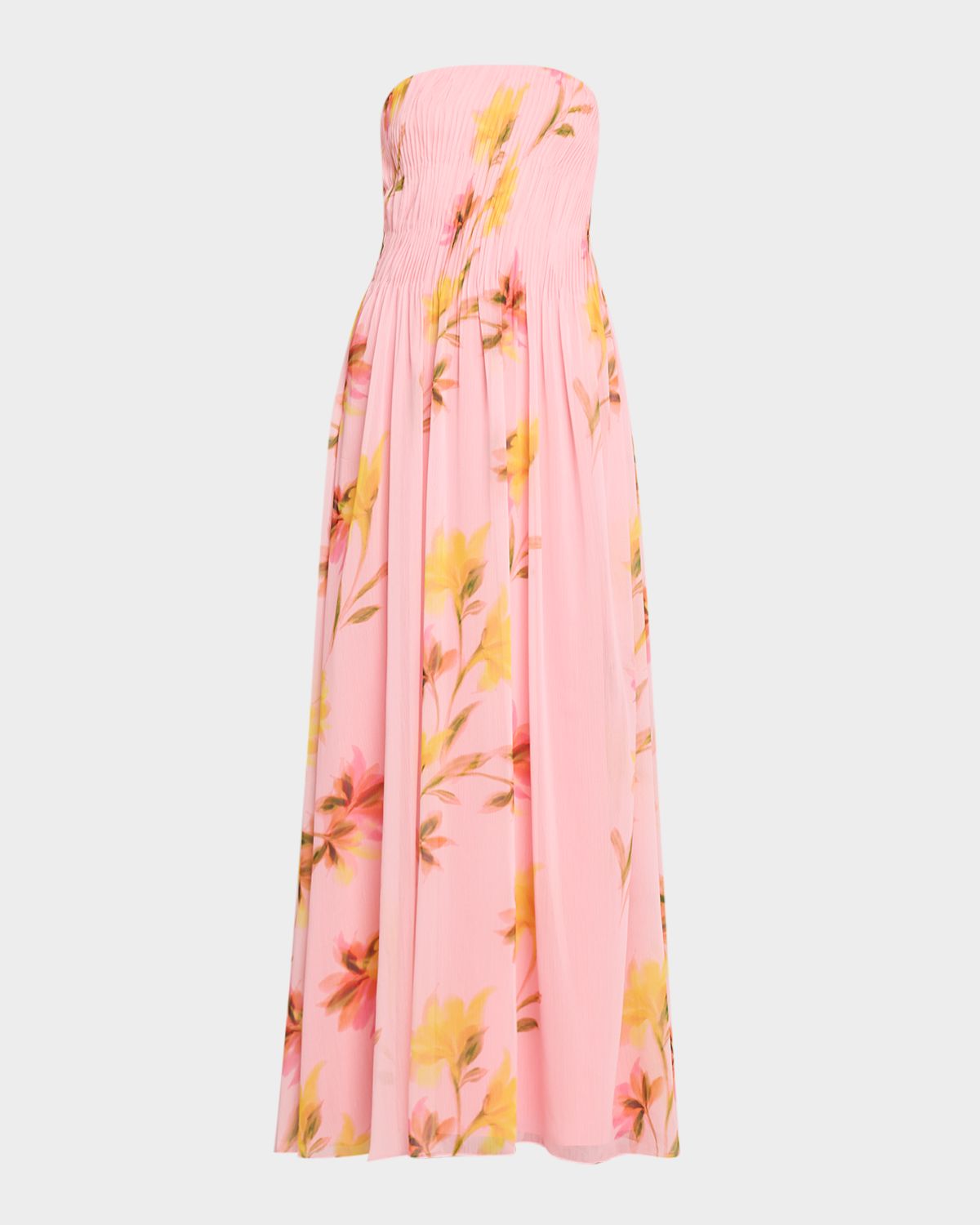As It May Emilia Strapless Woven Gown