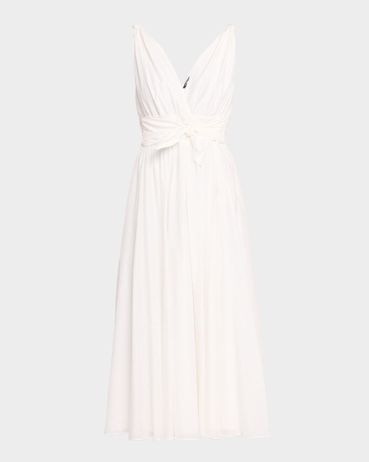 Ungaro Josie Sleeveless Cotton-Silk Midi Dress | Thumbnail 6 Ungaro Josie Sleeveless Cotton-Silk Midi Dress | Thumbnail 6