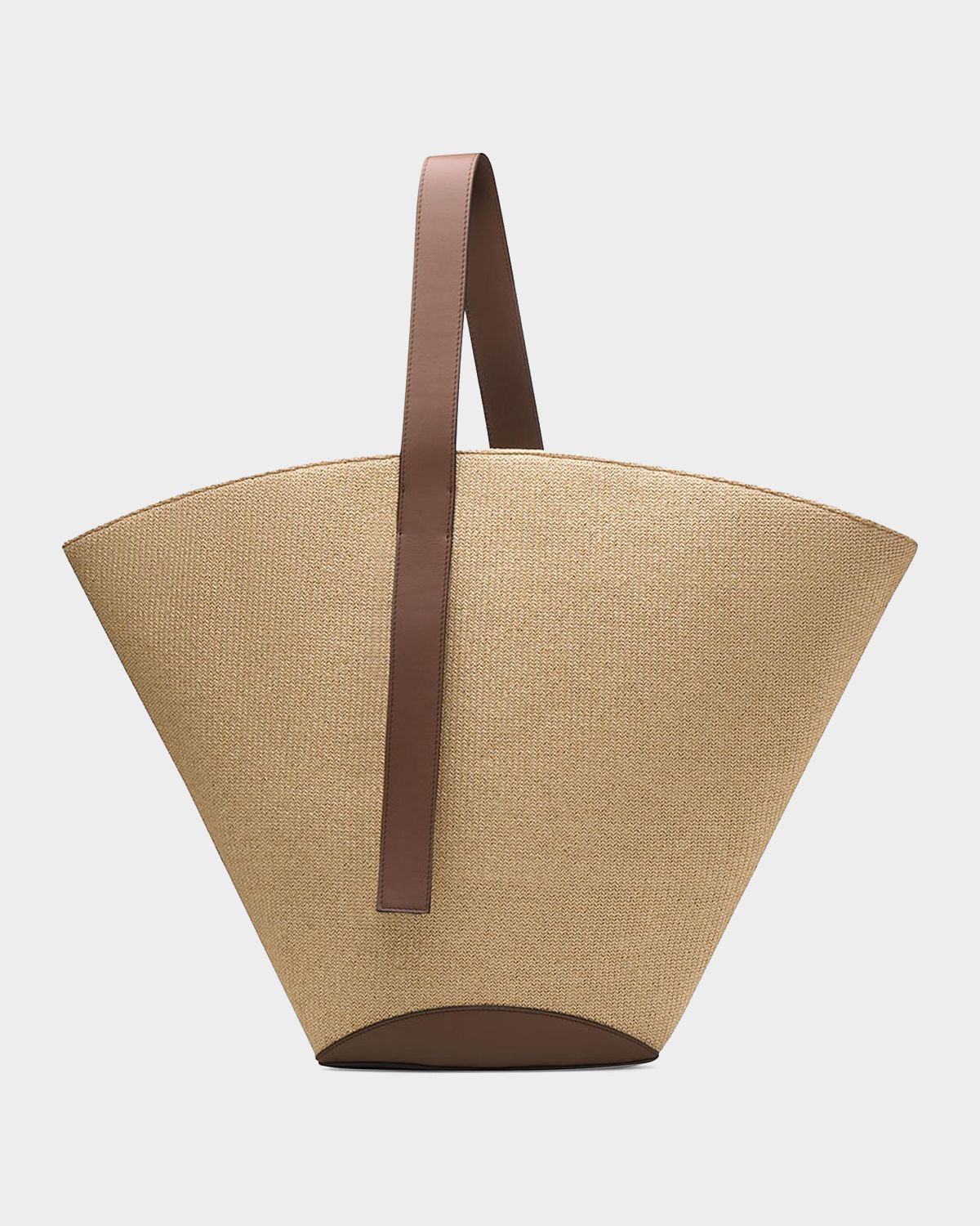 Neous Apehli Raffia-Leather Tote Bag | Thumbnail 6