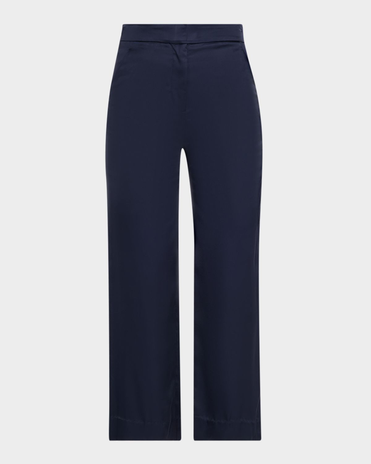 Veronica Beard Brixton Straight-Leg Pants