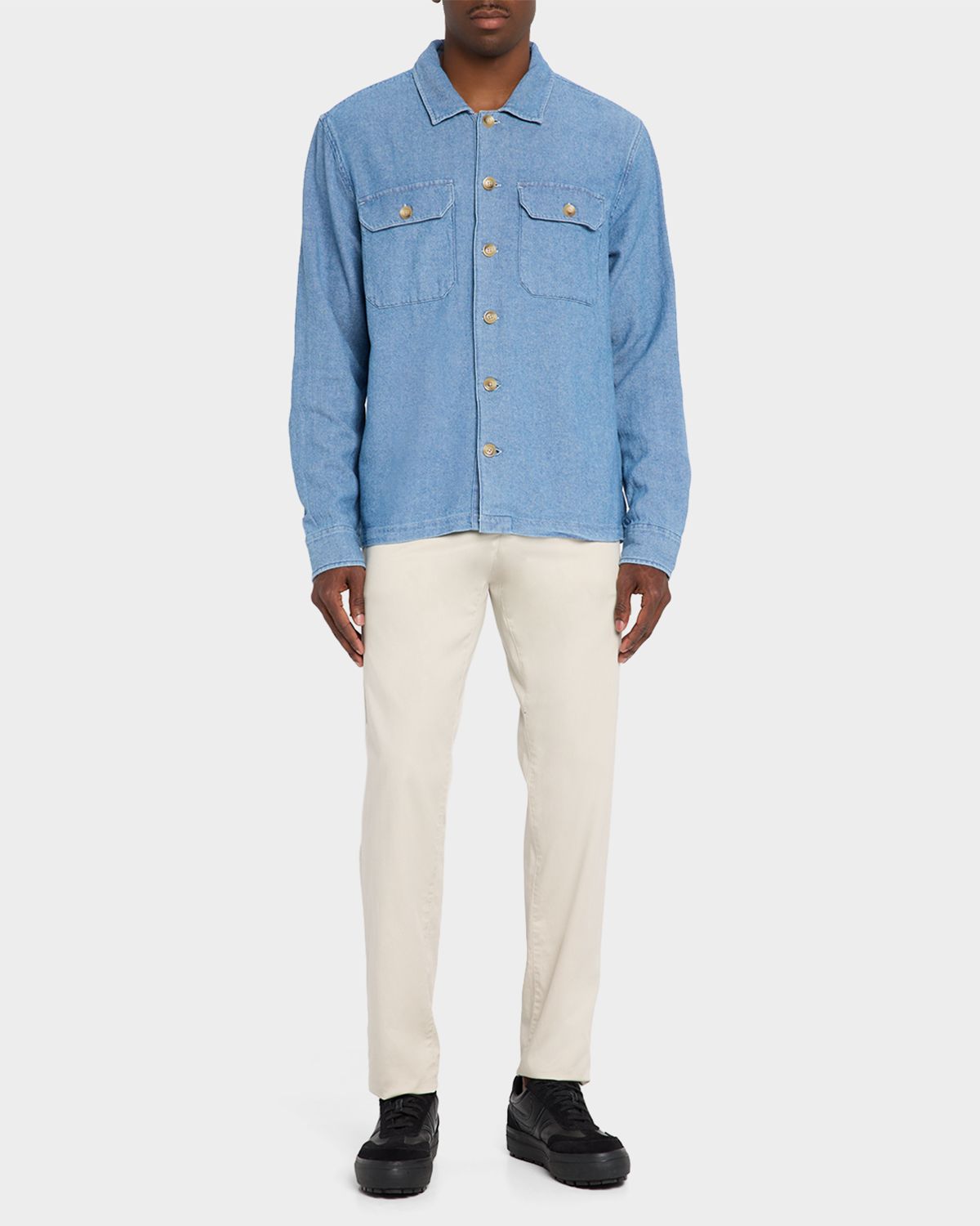 Rails Men 's Hayes Slub Cotton and Linen Shirt Jacket