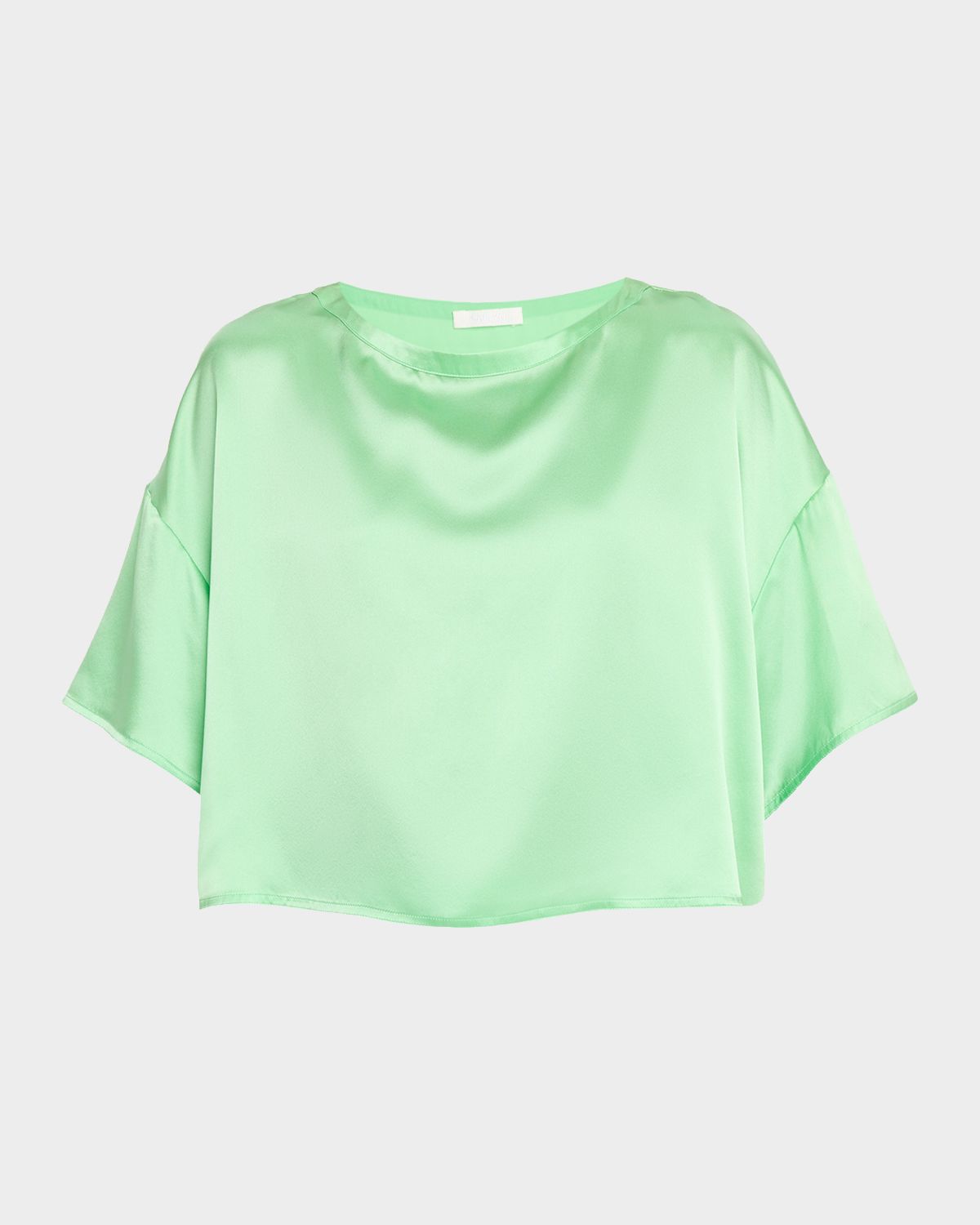 Sablyn Daria B Relaxed Crewneck Silk Tee