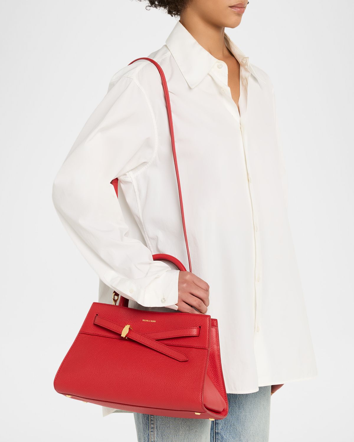 Veronica Beard Dash Leather Bag