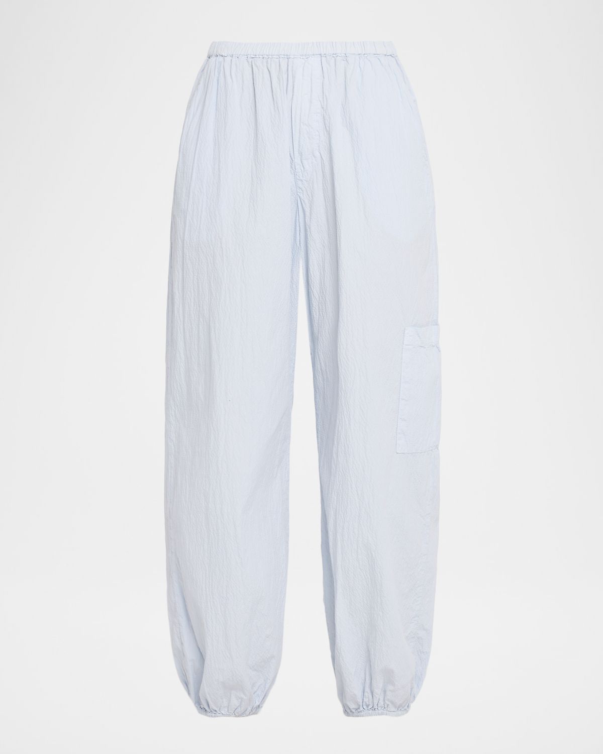 Sablyn Tonni Crinkled Cotton Joggers