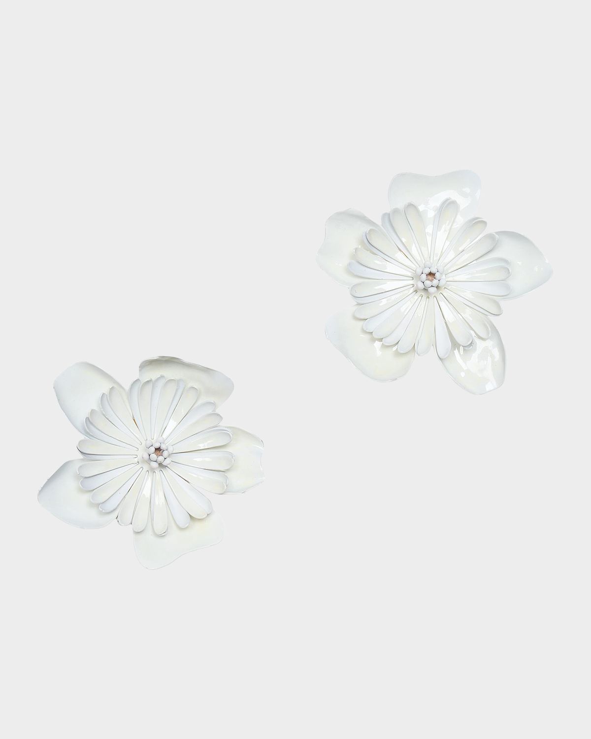 Chloe The  Bloom Earrings, Cloudy
