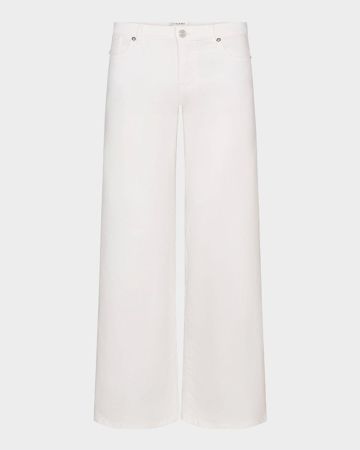 FRAME Low-Rise Le Slim Palazzo Jeans