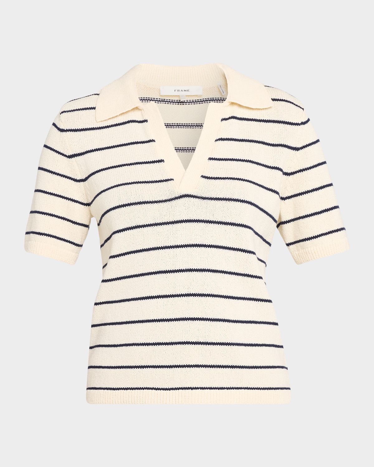 FRAME The Striped Relaxed Polo