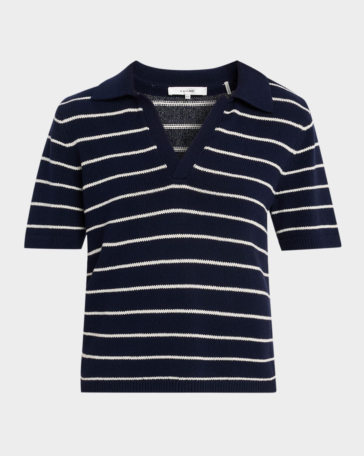 FRAME The Striped Relaxed Polo