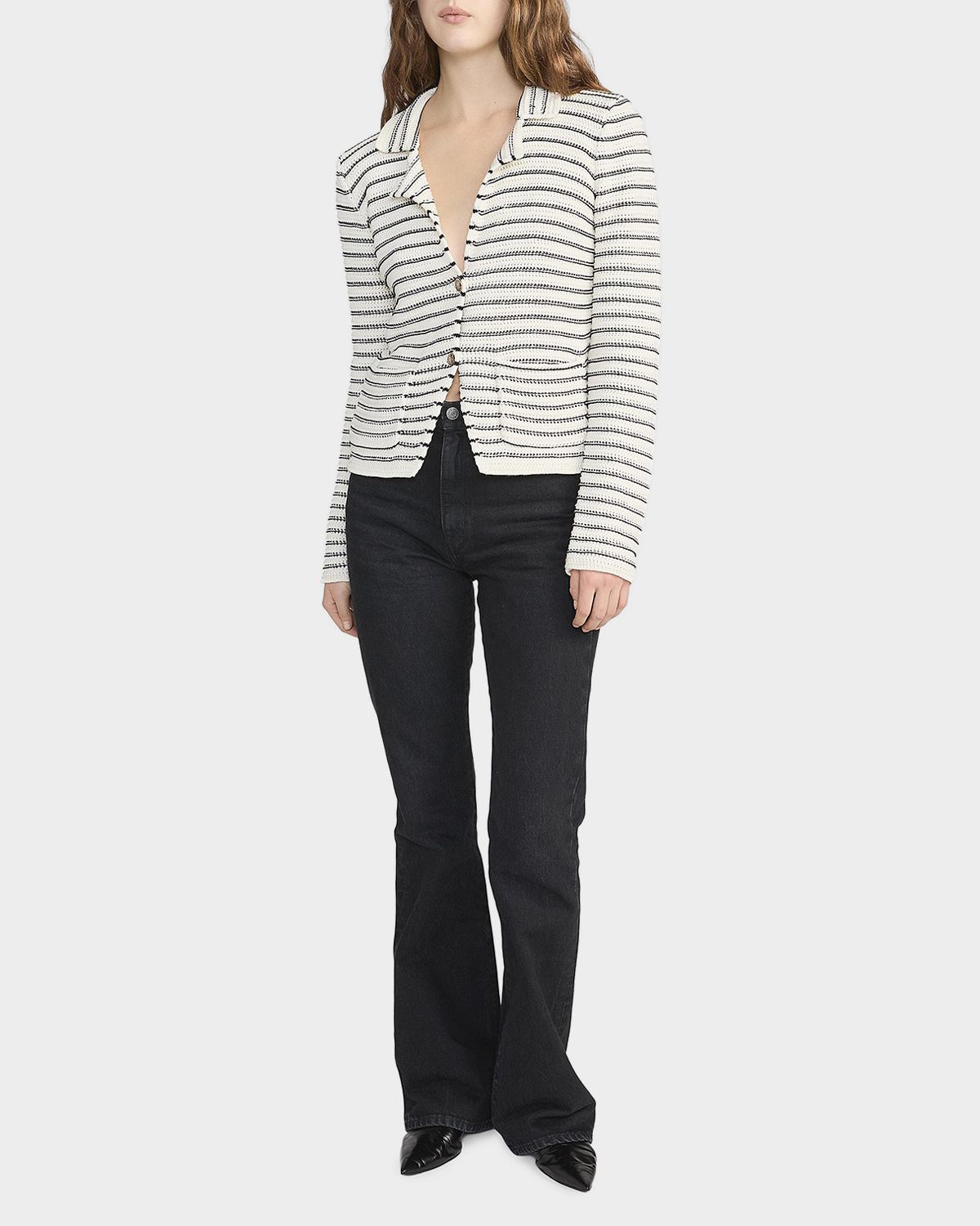 FRAME The Crochet Blazer