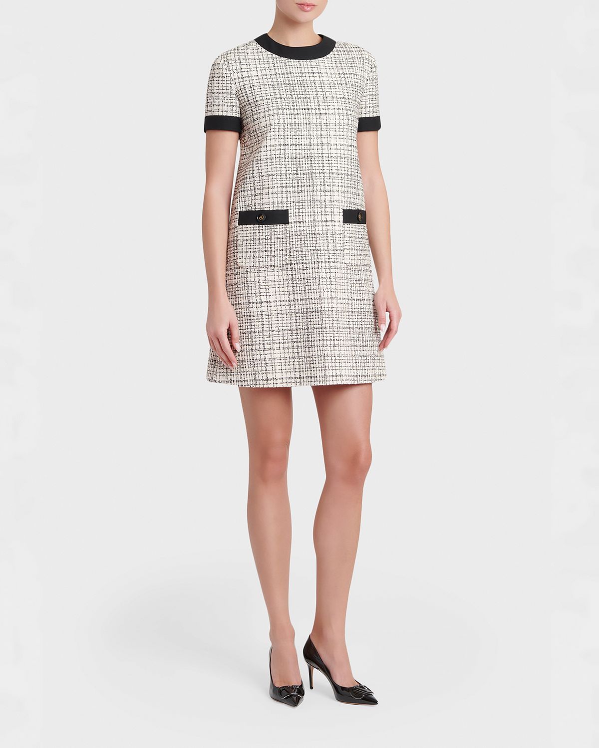 Valentino Garavani Tweed Mini Dress | Thumbnail 5 Valentino Garavani Tweed Mini Dress | Thumbnail 5