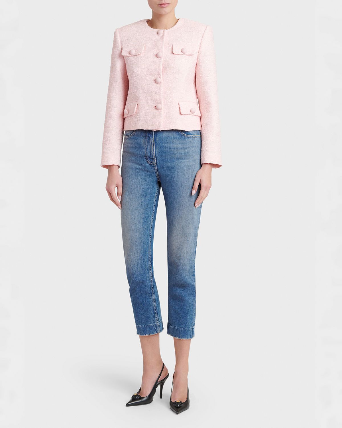 Valentino Garavani Button-Front Jacket | Thumbnail 5 Valentino Garavani Button-Front Jacket | Thumbnail 5