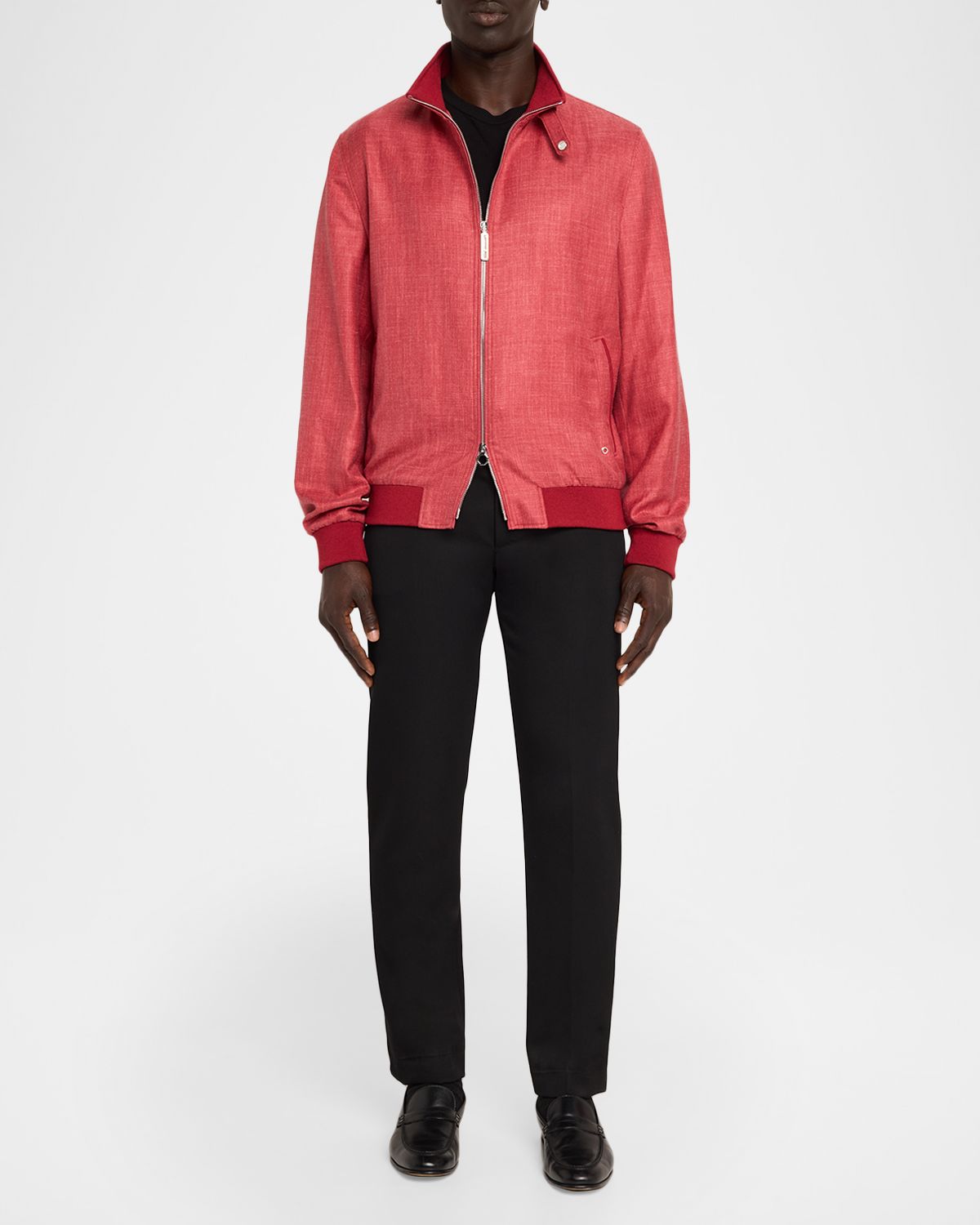 Stefano Ricci Men 's Textured Linen-Blend Jacket