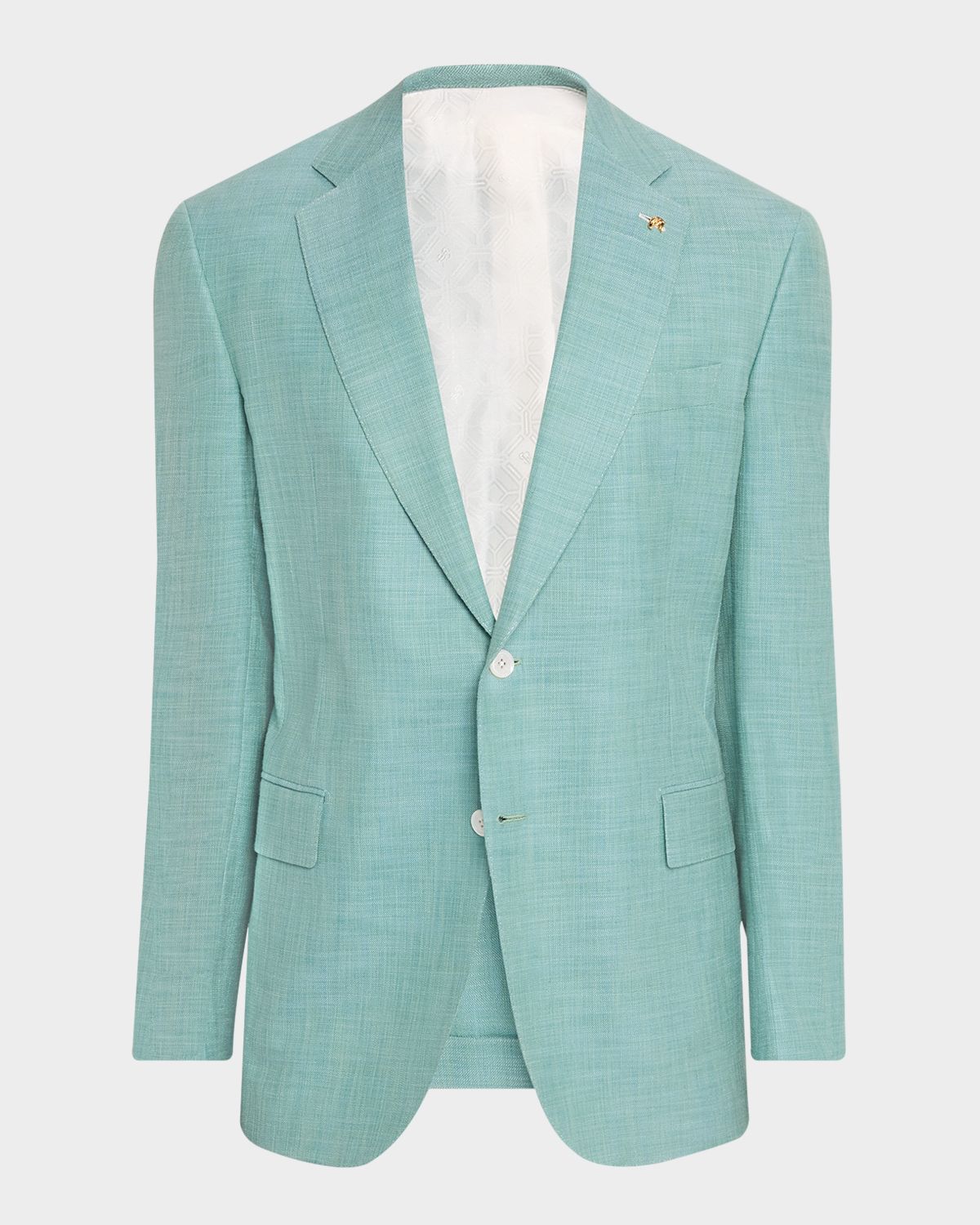 Stefano Ricci Men 's Textured Cotton and Silk Single-Breasted Sport Coat