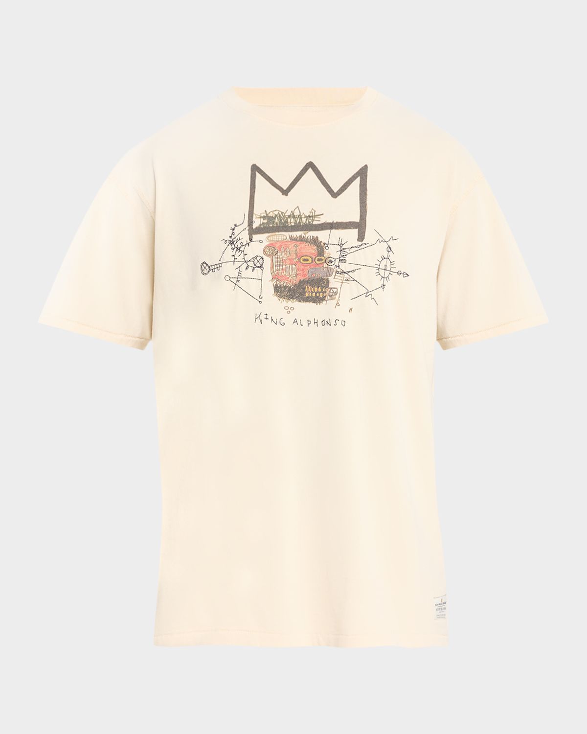 Scotch & Soda x Basquiat Men 's Graphic Relaxed T-Shirt