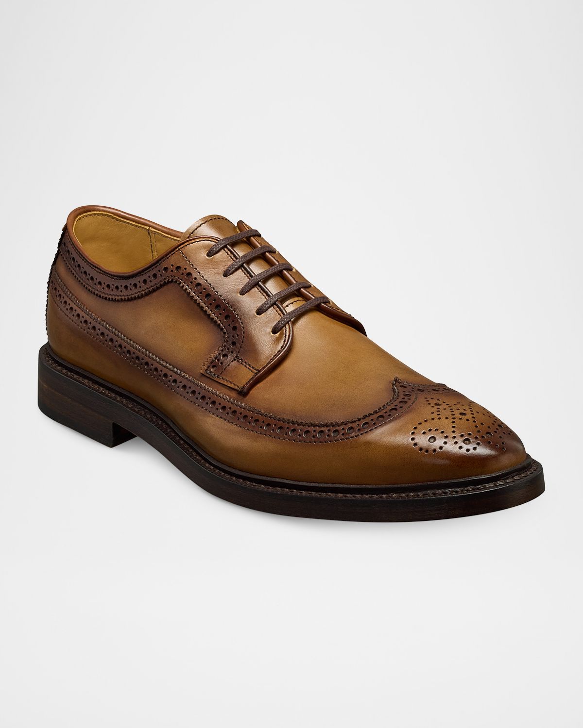 Allen Edmonds Men 's Mason Reserve Brogue Leather Wingtip Derby Shoes