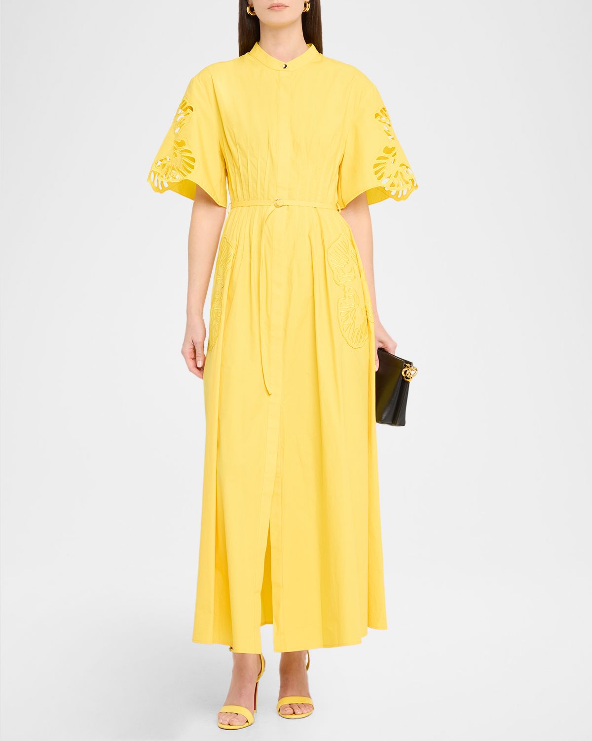 Acler Balwest Embroidered Maxi Dress